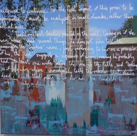 Gestalt  - 2008<br /><br /><h6>Westminster</h6>  Artistâ€™s photographic print and acrylic paint <br /> 600mm x 500mm <br /><br /><br /><br /><br /><br /><br /><h7>For sale</h7>